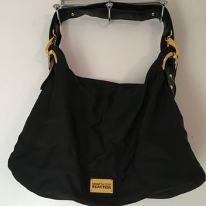 Black Canvas "Kenneth Cole" shoulder bag